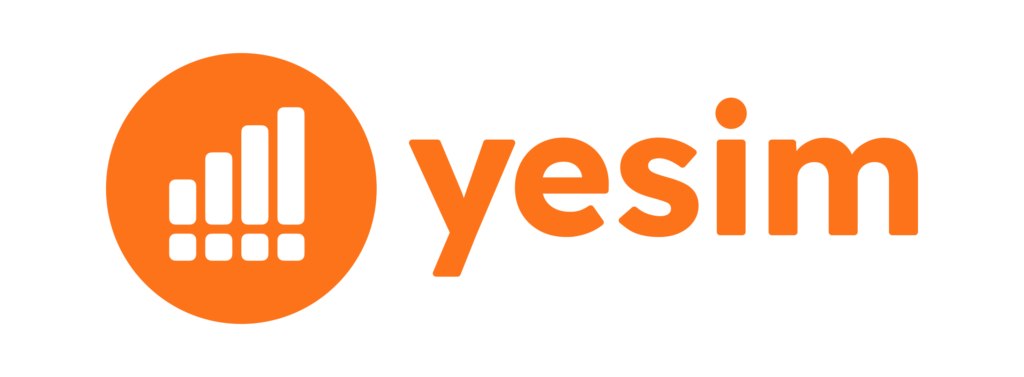 Yesim eSIM logo - high-speed mobile data for travelers in Africa.