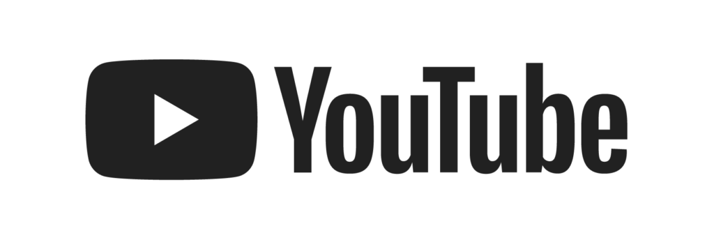 YouTube logo, the official media partner for Zuri Atlas animation and travel series.